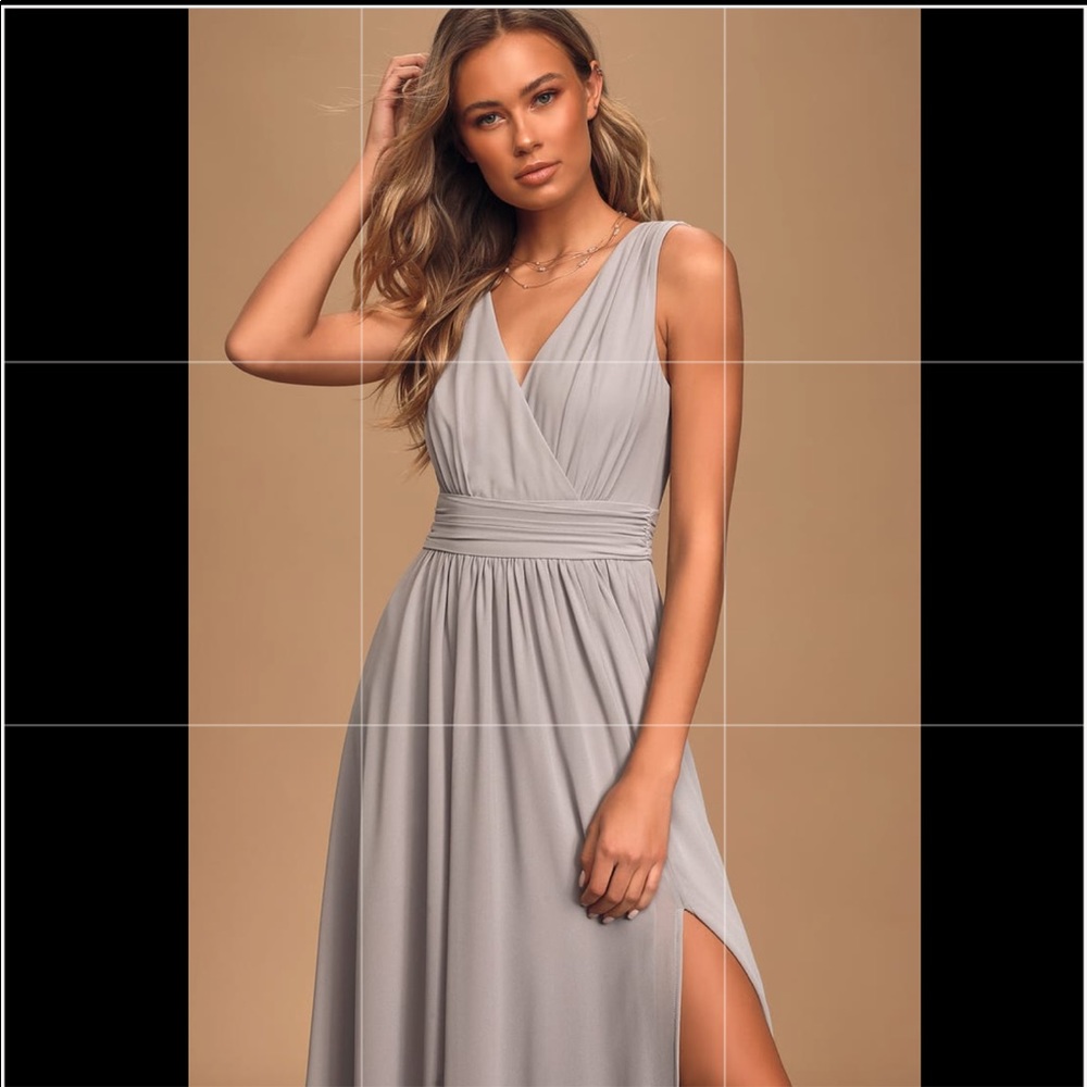 Light grey dress